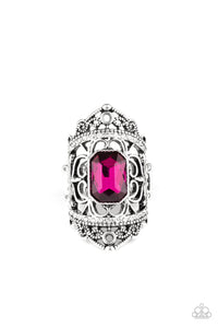 Undefinable Dazzle - Pink ring