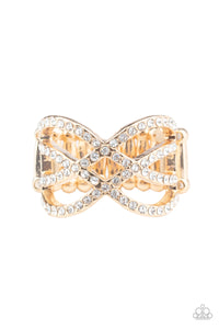 Cross Action Couture - Gold Ring