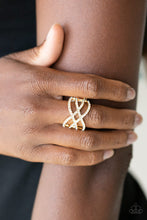 Load image into Gallery viewer, Cross Action Couture - Gold Ring
