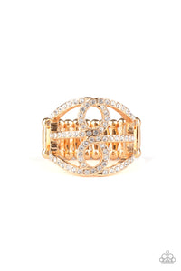 Fabulously Frosted - Gold Ring