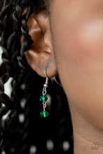 Load image into Gallery viewer, Flickering Lights - Green Necklace
