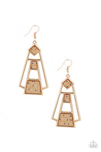 Load image into Gallery viewer, Retro Minimalist - Gold earring
