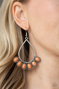 Stone Sky - Brown Earring