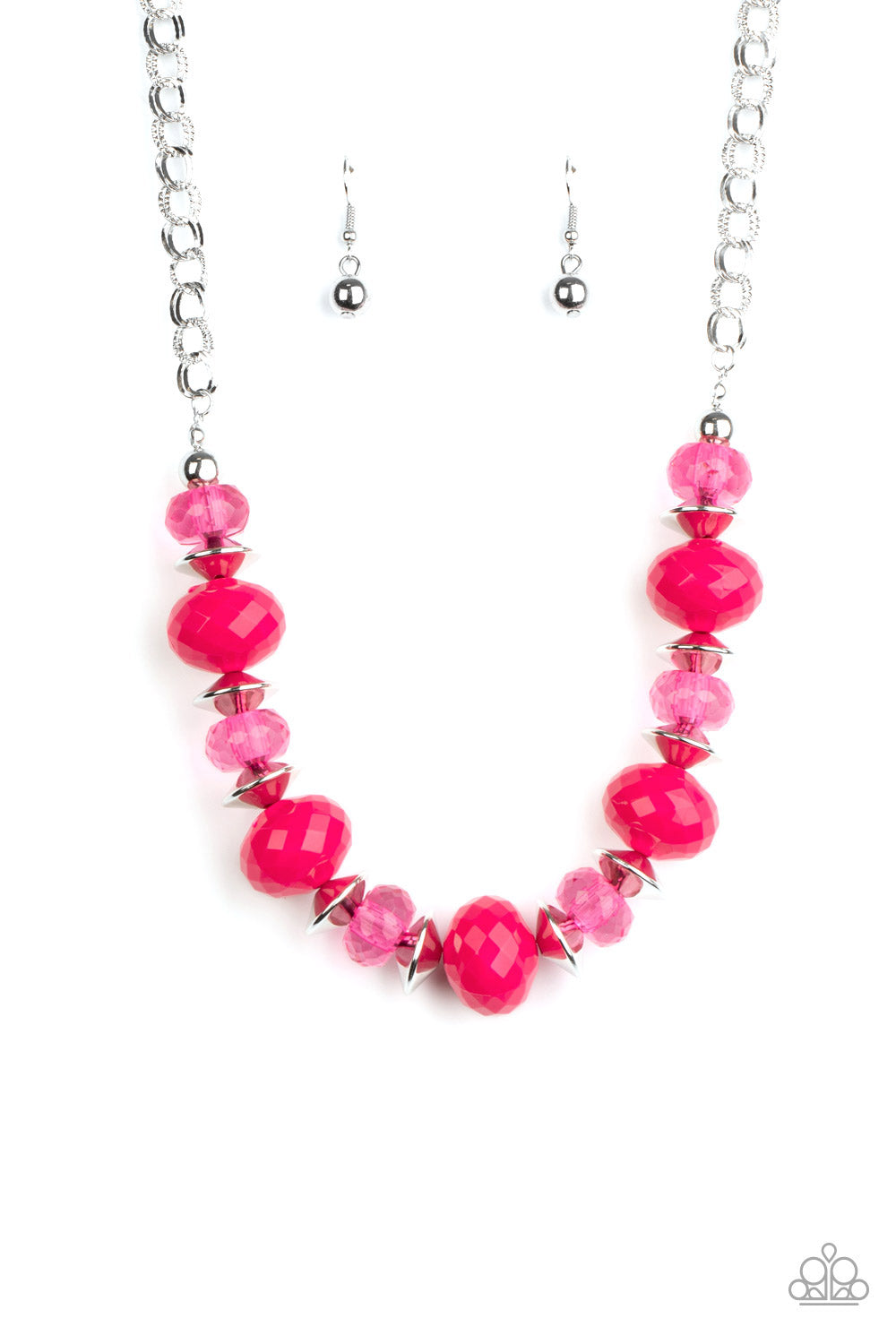 Hollywood Gossip - Pink Necklace