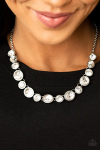 Girls Gotta Glow - White necklace fashion fix