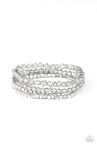 Crystal Crush - Silver Bracelet