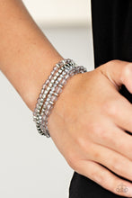 Load image into Gallery viewer, Crystal Crush - Silver Bracelet

