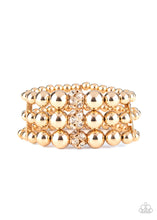 Load image into Gallery viewer, Icing On The Top - Gold Bracelet
