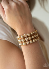 Load image into Gallery viewer, Icing On The Top - Gold Bracelet
