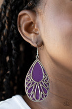 Load image into Gallery viewer, Loud and Proud - Purple Earring
