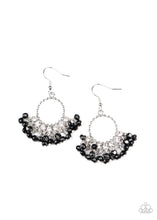 Load image into Gallery viewer, Charmingly Cabaret - Black Earring
