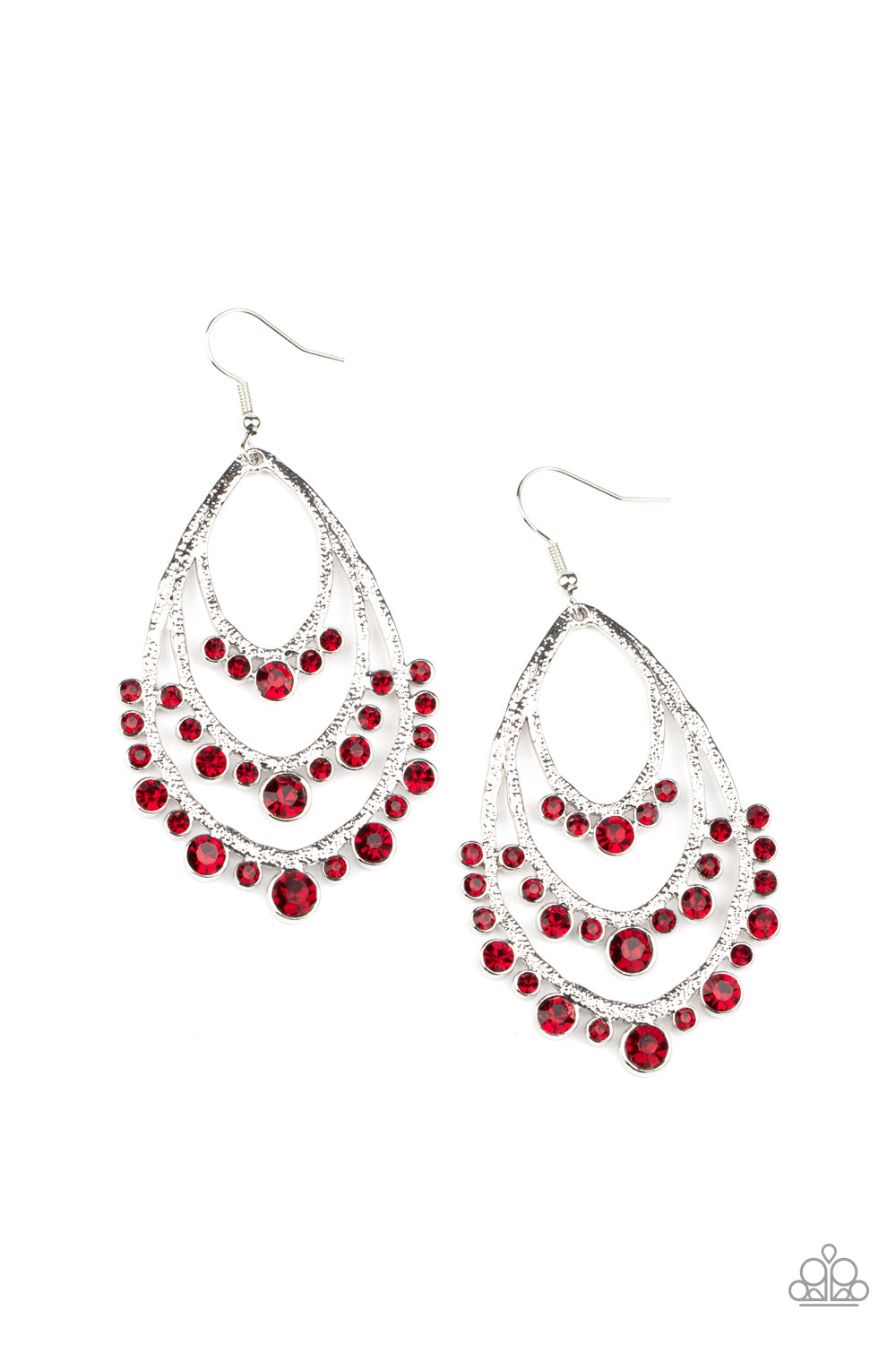Break Out In TIERS - Red Earring