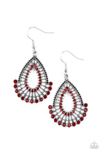 Load image into Gallery viewer, Castle Collection - Red Earring
