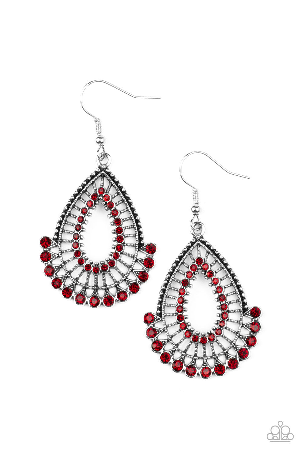 Castle Collection - Red Earring