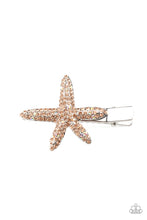Load image into Gallery viewer, Wish On a STARFISH - Orange Hair Clip
