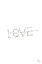 Load image into Gallery viewer, All You Need Is Love - White Hair Clip
