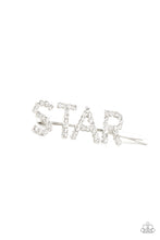 Load image into Gallery viewer, Star In Your Own Show - White Hair Clip
