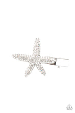 Load image into Gallery viewer, Wish On a STARFISH - White Hair Clip
