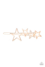 Load image into Gallery viewer, From STAR To Finish - Gold Hair Clip
