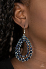 Load image into Gallery viewer, Glacial Glaze - Blue Earring
