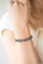 Load image into Gallery viewer, Twists and Turns - Black bracelet
