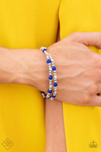 Etherally Entangled Blue Bracelet