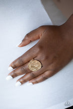 Load image into Gallery viewer, Lined Up - Gold Ring
