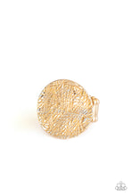 Load image into Gallery viewer, Lined Up - Gold Ring
