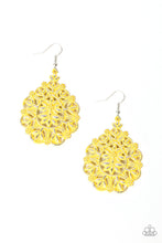 Load image into Gallery viewer, Floral Affair - Yellow Earring
