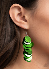 Load image into Gallery viewer, Now You SEQUIN It - Green earring
