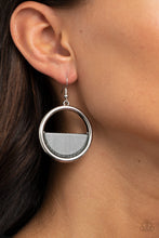 Load image into Gallery viewer, Stuck in Retrograde - Silver earring
