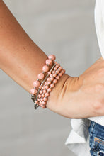Load image into Gallery viewer, Vibrantly Vintage - Pink bracelet
