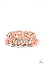 Load image into Gallery viewer, Vibrantly Vintage - Pink bracelet
