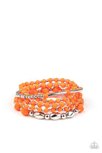 Load image into Gallery viewer, Vibrantly Vintage - Orange necklace
