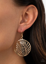 Load image into Gallery viewer, Palm Perfection - Gold Earring
