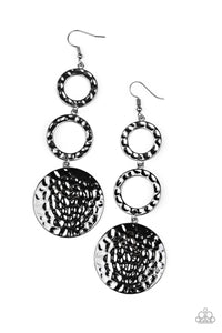 Blooming Baubles - Black earring