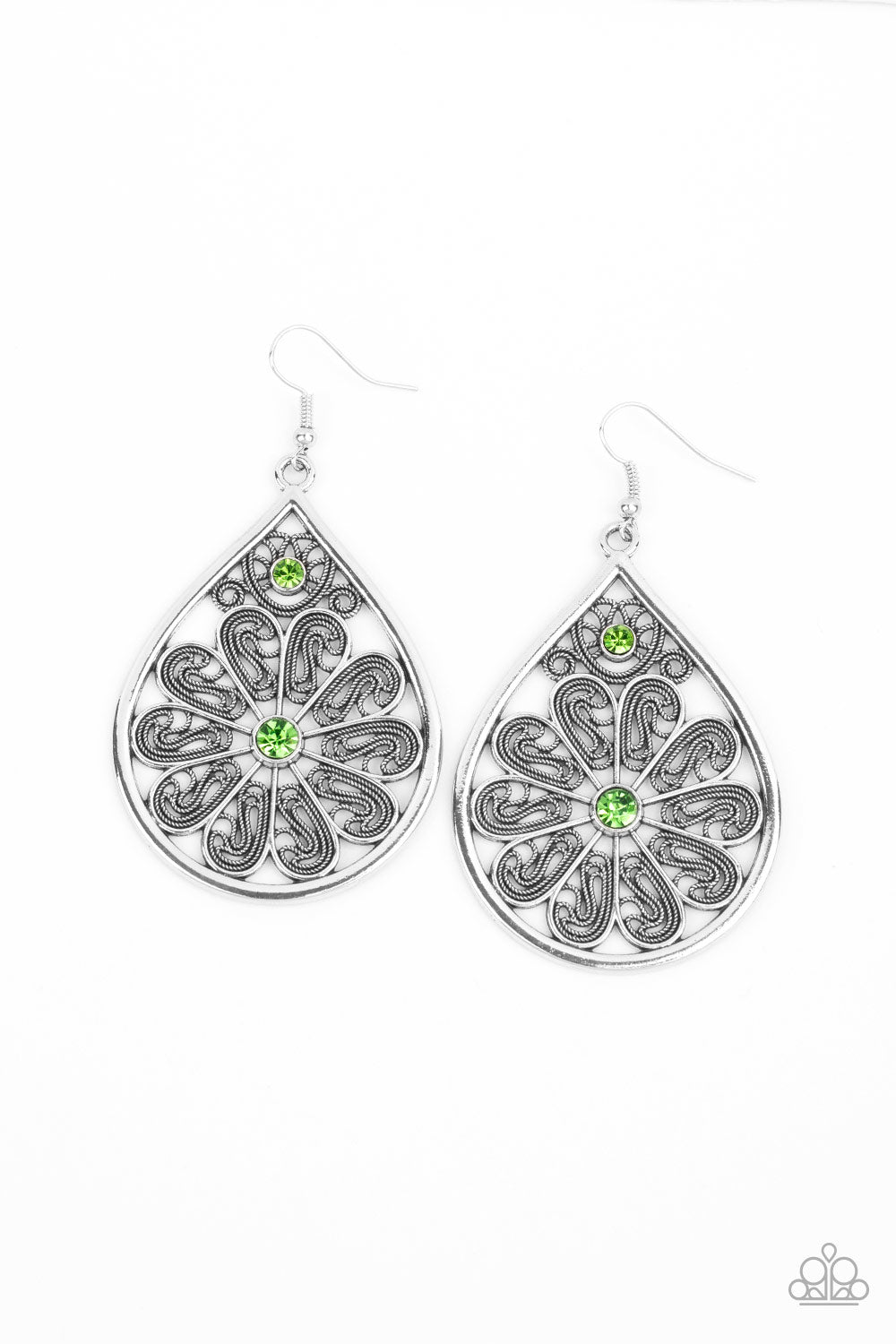 Whimsy Dreams - Green Earring