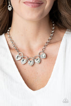 Load image into Gallery viewer, HEART On Your Heels - White necklace
