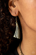 Load image into Gallery viewer, Read Between The VINES - Brass necklace
