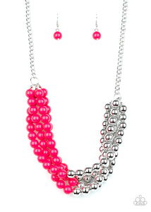 Layer After Layer - Pink necklace
