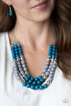 Load image into Gallery viewer, BEAD Your Own Drum - Blue necklace
