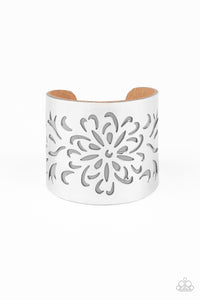 Get Your Bloom On - Silver bracelet