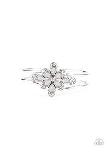 Go With The FLORALS - Silver Bracelet