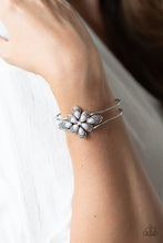 Load image into Gallery viewer, Go With The FLORALS - Silver Bracelet
