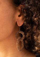 Load image into Gallery viewer, Luck BEAD a Lady - Copper earring
