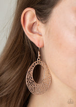 Load image into Gallery viewer, Serenely Shattered - Rose Gold earring
