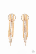 Load image into Gallery viewer, Dazzle by Default - Gold Earring
