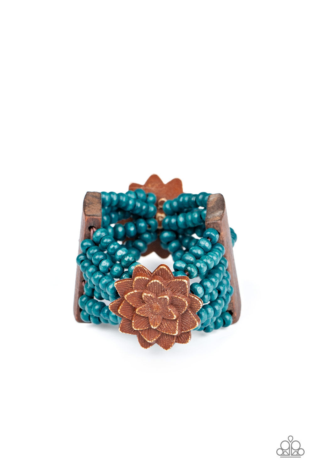 Tropical Sanctuary - Blue bracelet