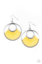 Load image into Gallery viewer, Really High-Strung - Yellow earring
