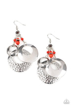 Load image into Gallery viewer, Wanderlust Garden - Red earring
